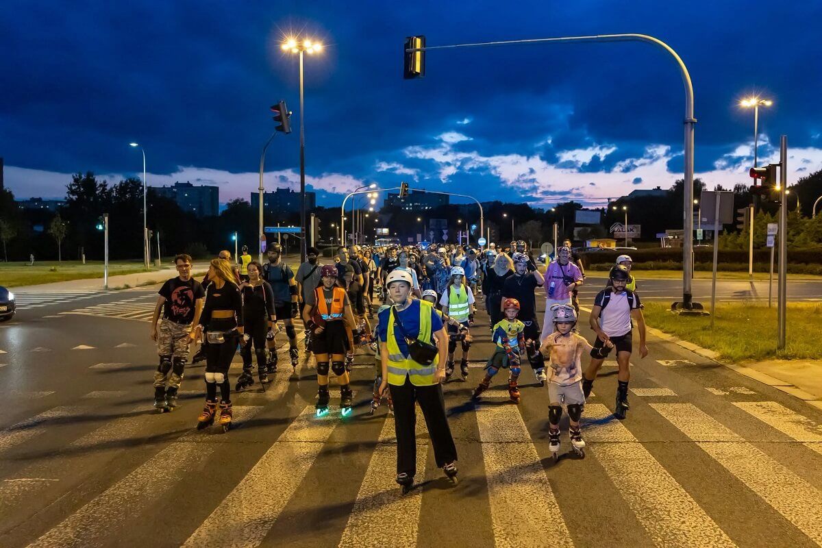 Nightskating wraca do Lublina. Setki rolkarzy przejmą miasto nocą