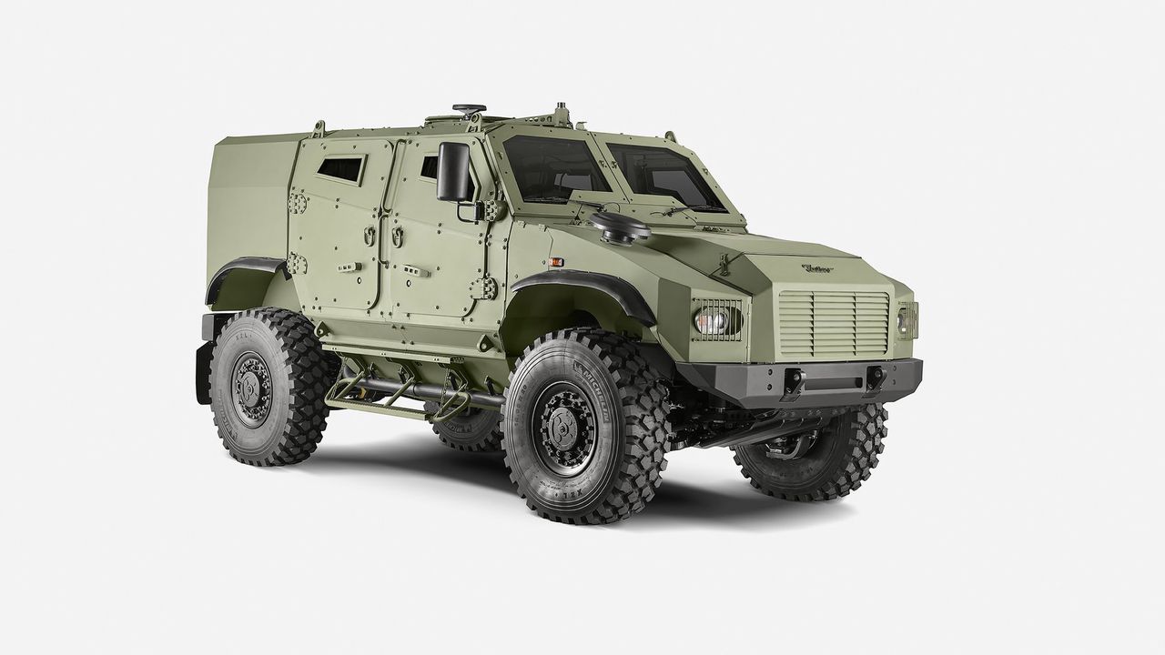 Gerlach to nowy pojazd wojskowy firmy Zetor.