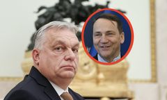 "Wypowiedzenie wojny". Orban grzmi,  Sikorski zakpił krótkim wpisem