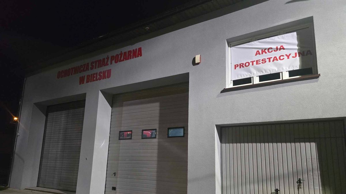 Akcja protestacyjna Druhów z Bielska 