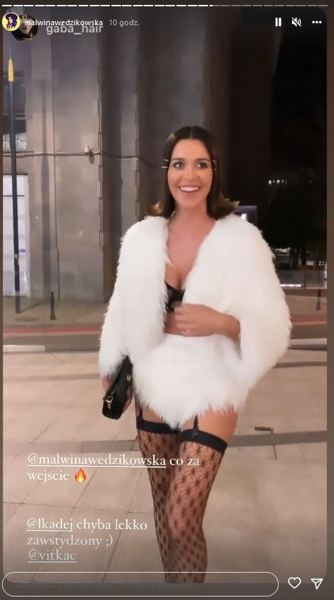 Malwina Wędzikowska w Gucci