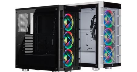 Corsair iCUE 465X RGB - przeszklona obudowa z podświetleniem