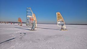 Jan Maszkiewicz mistrzem Polski w windsurfingu zimowym