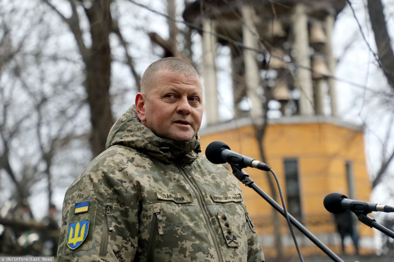 Naczelny dowódca Sił Zbrojnych Ukrainy Wałerij Załużny