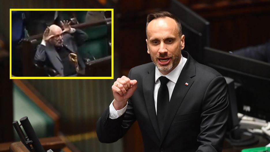 Kowalski kazał klaskać posłom. Korwin-Mikke zwijał się ze śmiechu