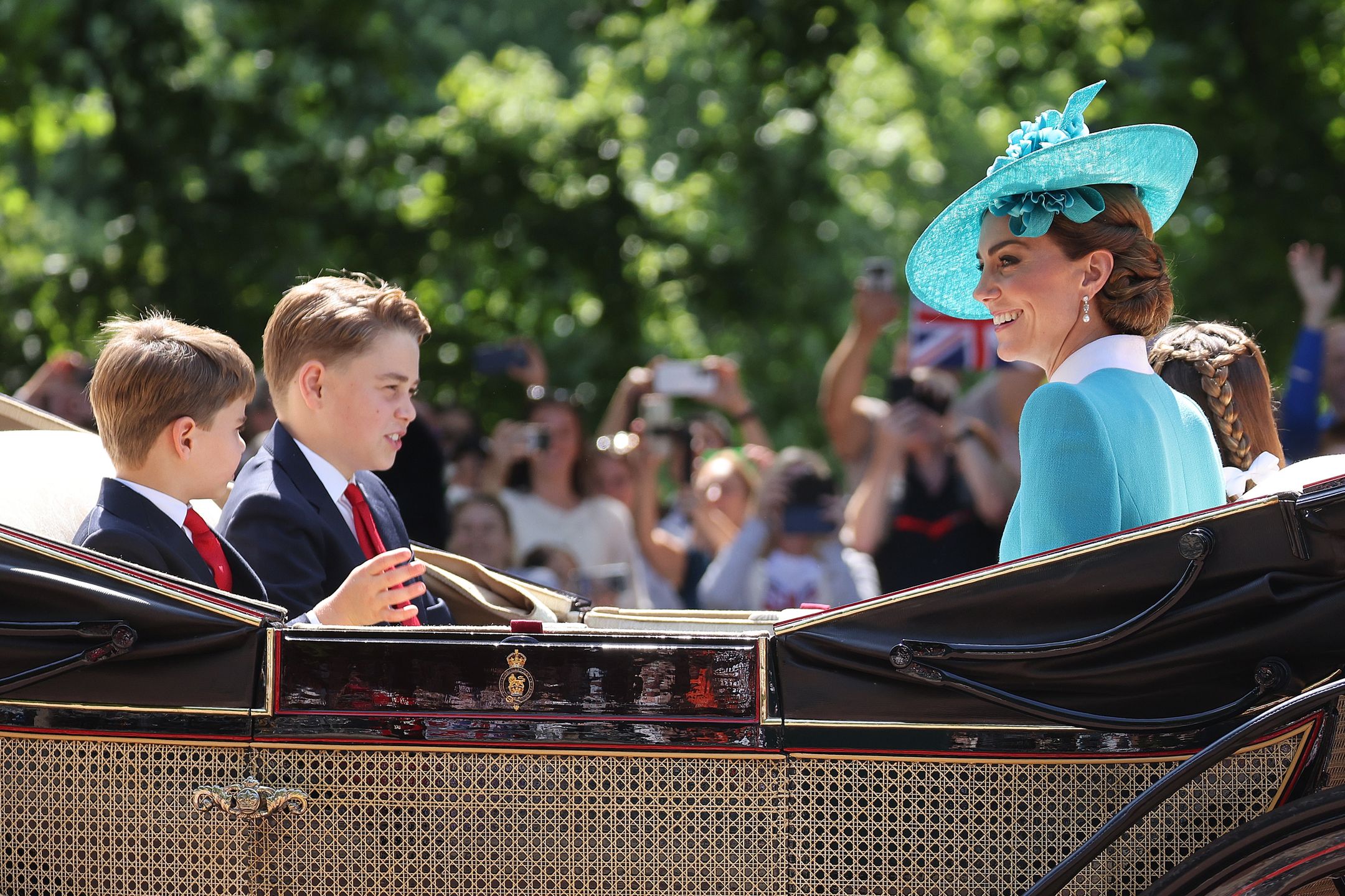 Księżna Kate z dziećmi 