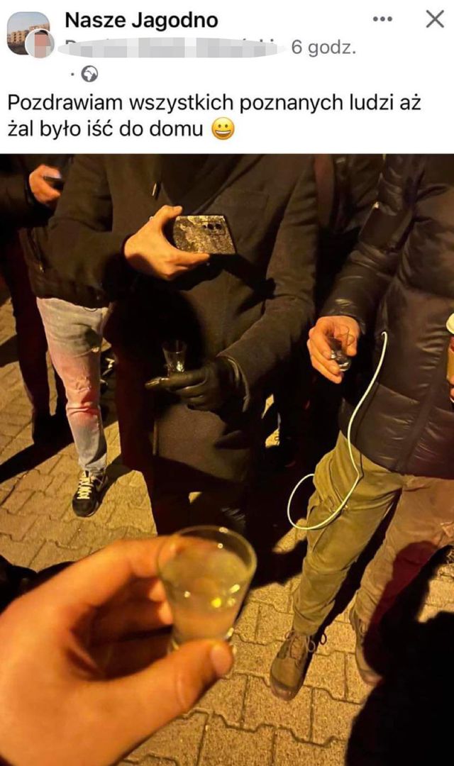 Tak wyglądała "biesiada wyborcza" we Wrocławiu