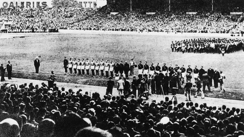 Mecz Włochy - Węgry, finał MŚ w 1938 roku