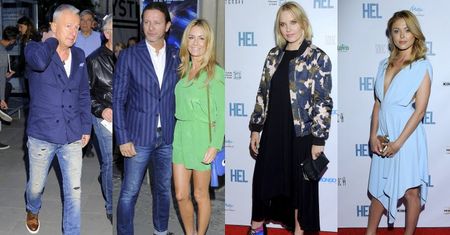 Gwiazdy na premierze filmu "Hel": Małgorzata Rozenek, Radosław Majdan, Roma Gąsiorowska, Joanna Opozda...