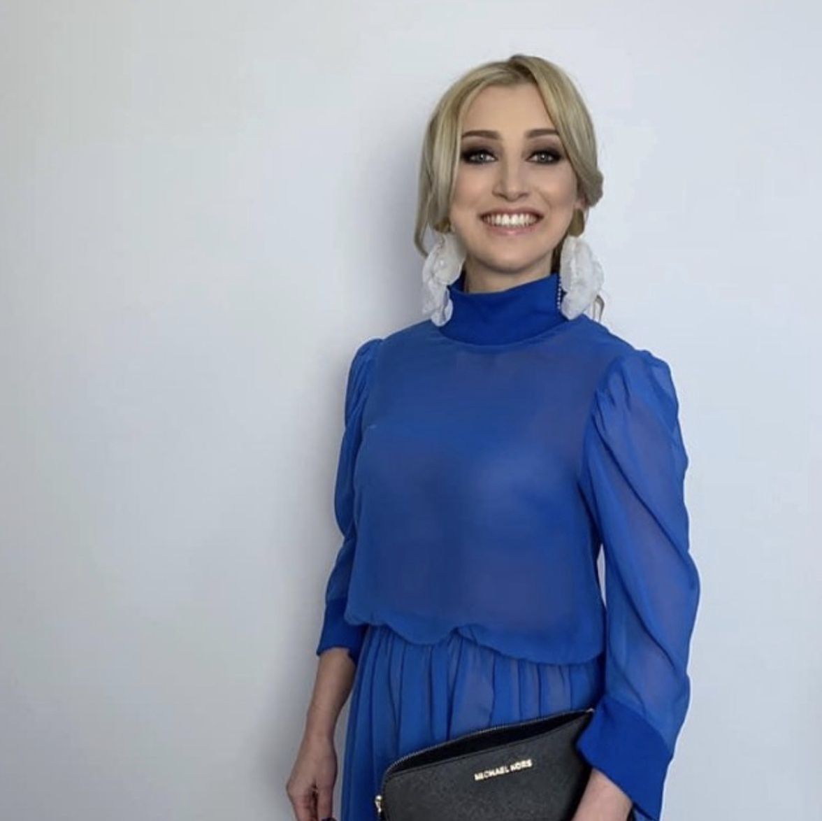 Justyna Żyła z dziećmi