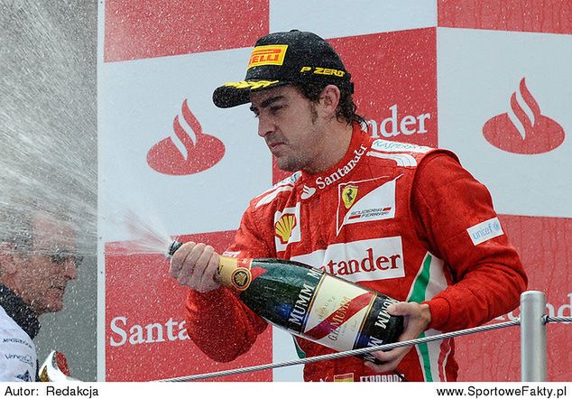 Podium na Silvertone było darem losu dla Fernando Alonso