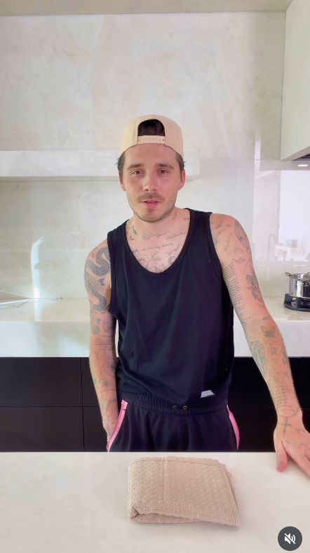 Brooklyn Beckham znowu pichci