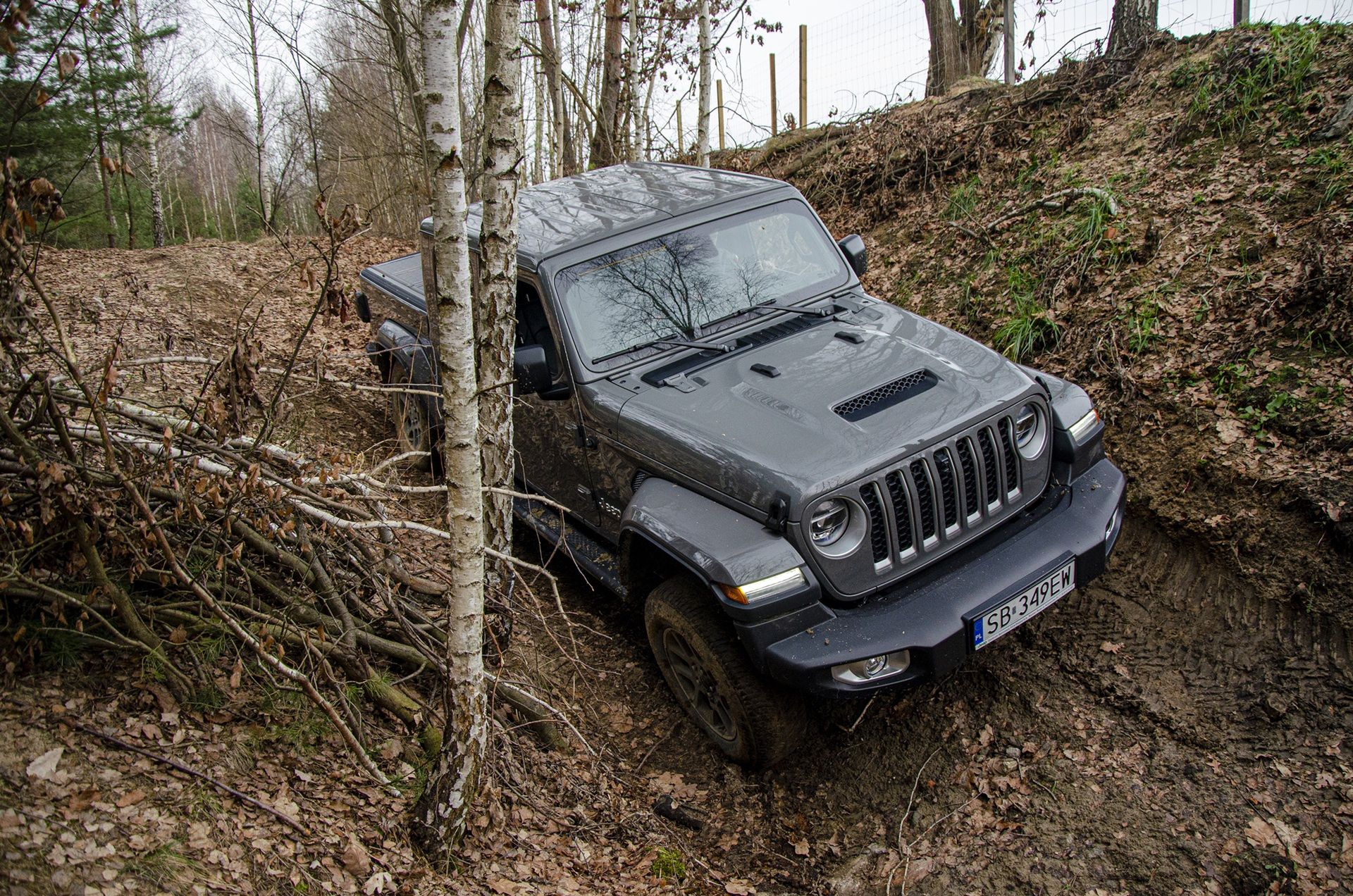 Jeep Gladiator na Poligonie4x4