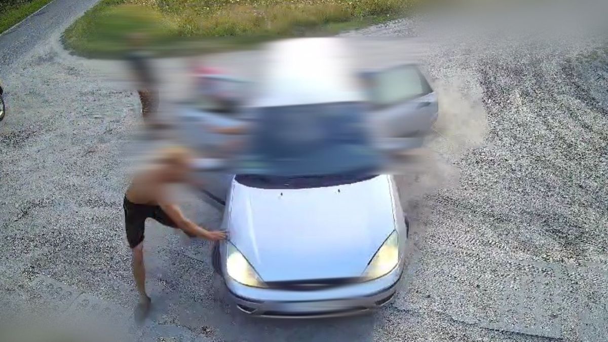 Nagranie z Lubelszczyzny. Chcieli rozjechać mężczyznę autem