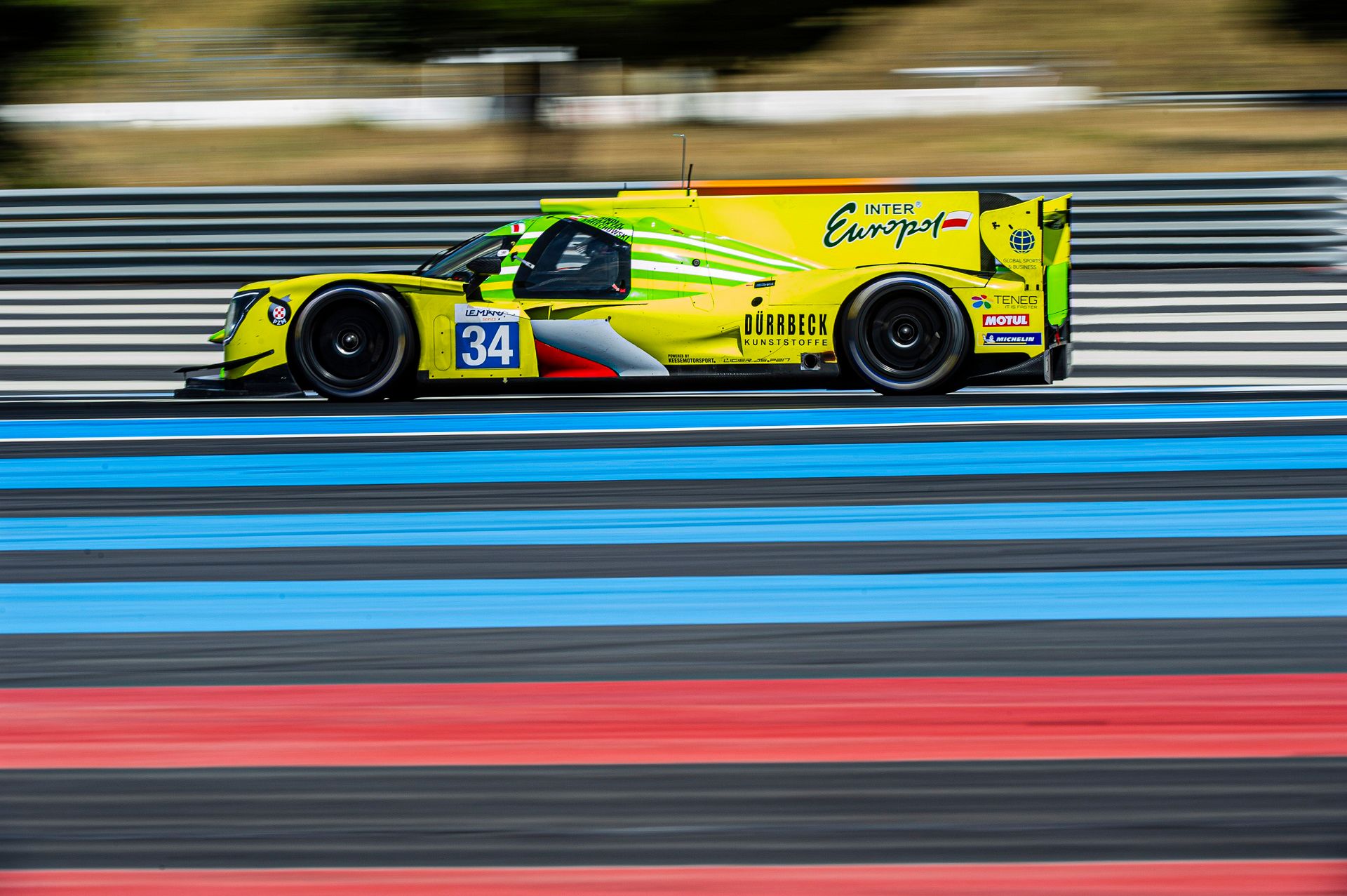 Auto klasy LMP2 polskiego zespołu (fot. Inter Europol Competition)