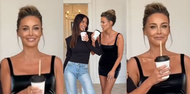 Wygładzone Małgorzata Rozenek i Magda Pieczonka śmieszkują z kawką na TikToku, a internauci pytają: "TO AI?!" (FOTO)