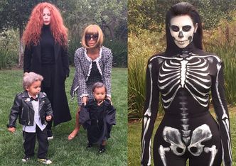 Kim Kardashian w 3 STROJACH na Halloween! (FOTO)