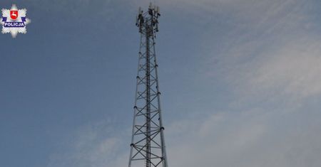 Chełm. 35-latek piłą podcinał elementy konstrukcji stacji bazowej 4G