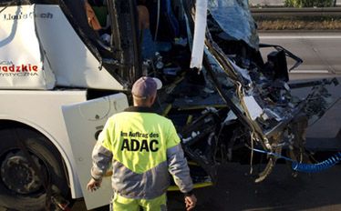 Wypadek polskiego autokaru w Niemczech