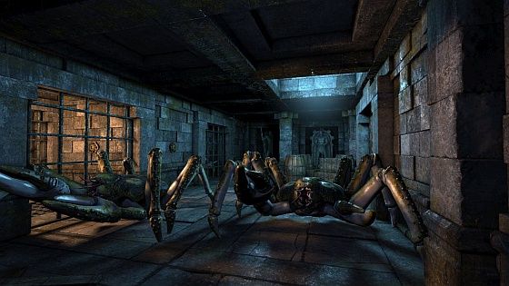 Legend of Grimrock gra pająki