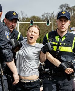 Greta Thunberg zatrzymana przez policję. Chciała zablokować autostradę