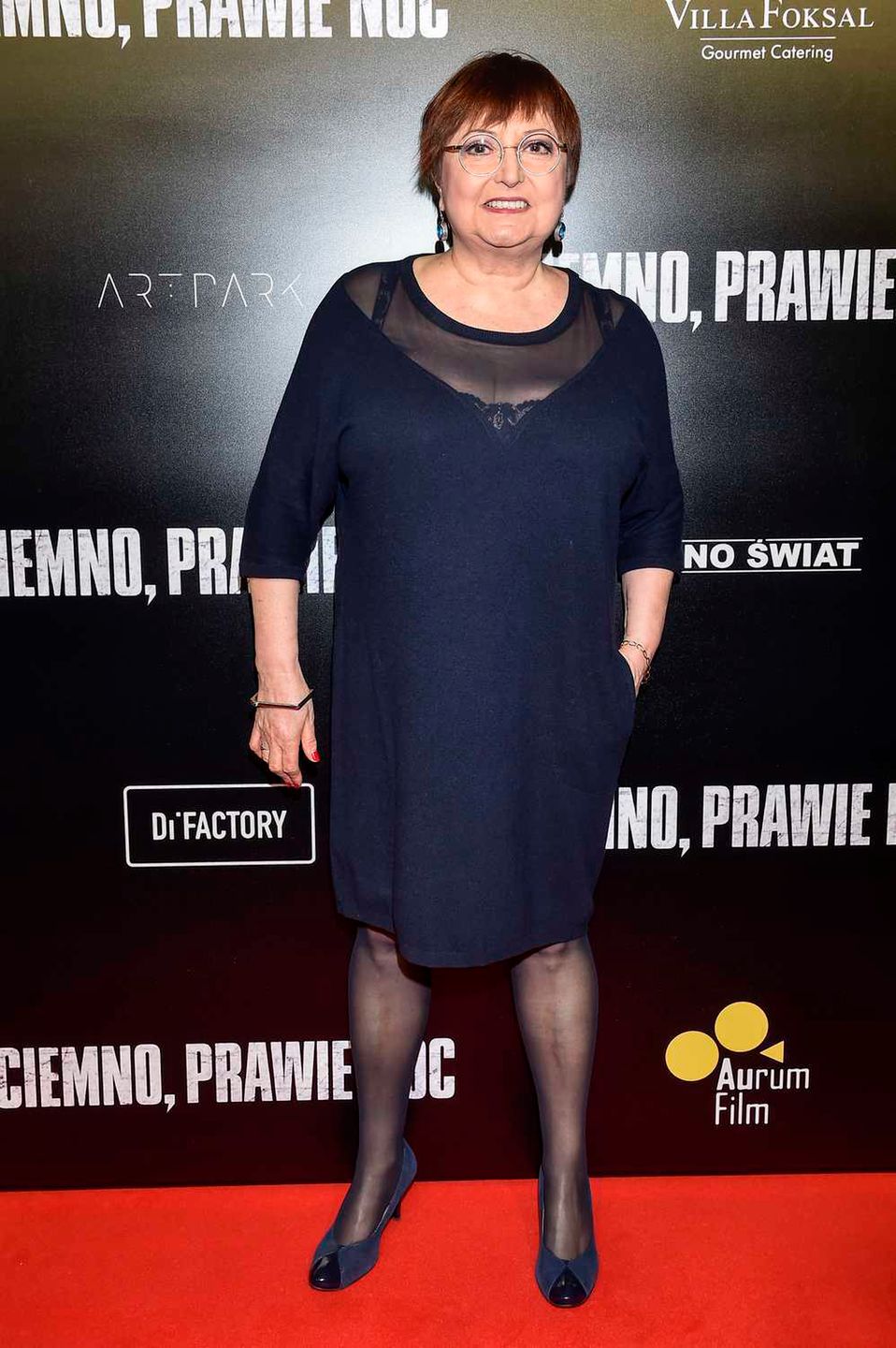 Krystyna Tkacz - premiera filmu "Ciemno prawie noc"