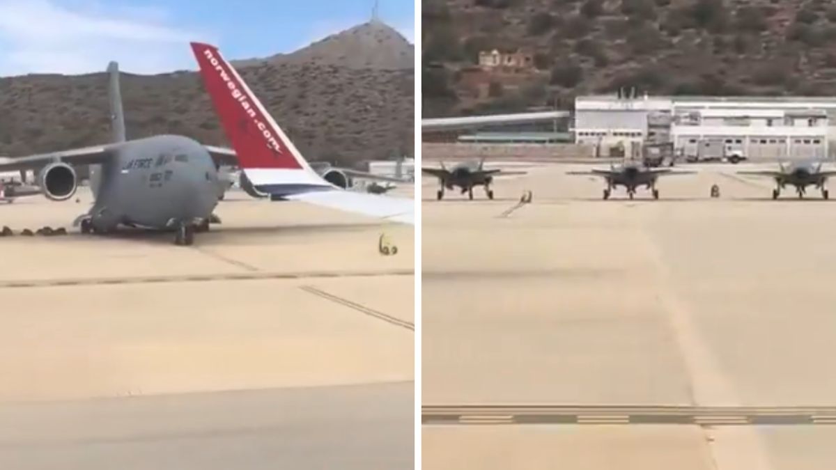 Siły USA zarejestrowane na Krecie