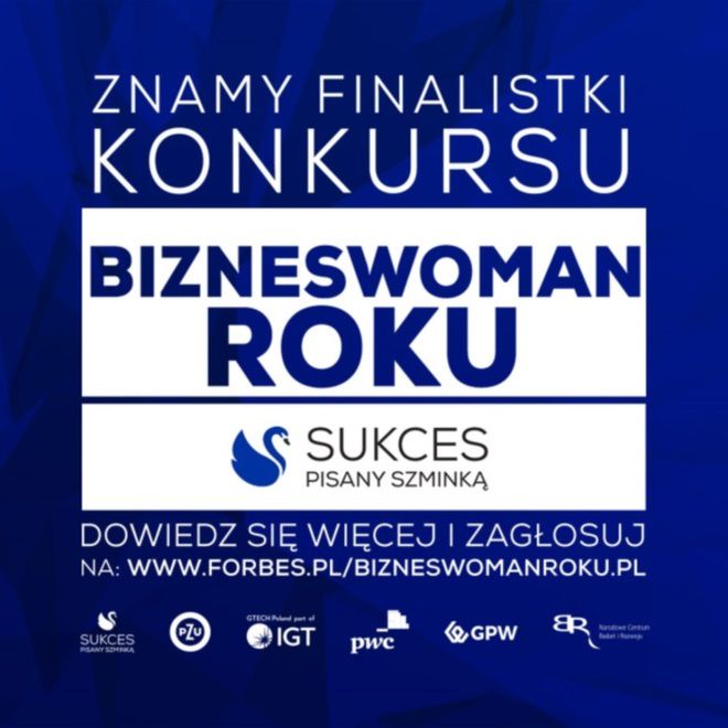 Znamy już finalistki VII edycji konkursu Bizneswoman Roku!