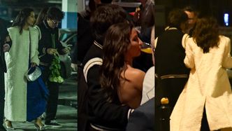 Julia Wieniawa i Kuba Karaś dokazywali RAZEM za kulisami premiery. OBEJMOWAŁ ją, cykał fotki i nosił dla niej kwiaty. Słodko? (ZDJĘCIA)