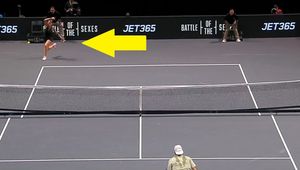 Sabalenka potrafiła huknąć w bitwie płci z Kyrgiosem [WIDEO]