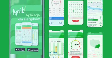 Aplikacja Apsik! to niezbędnik alergika