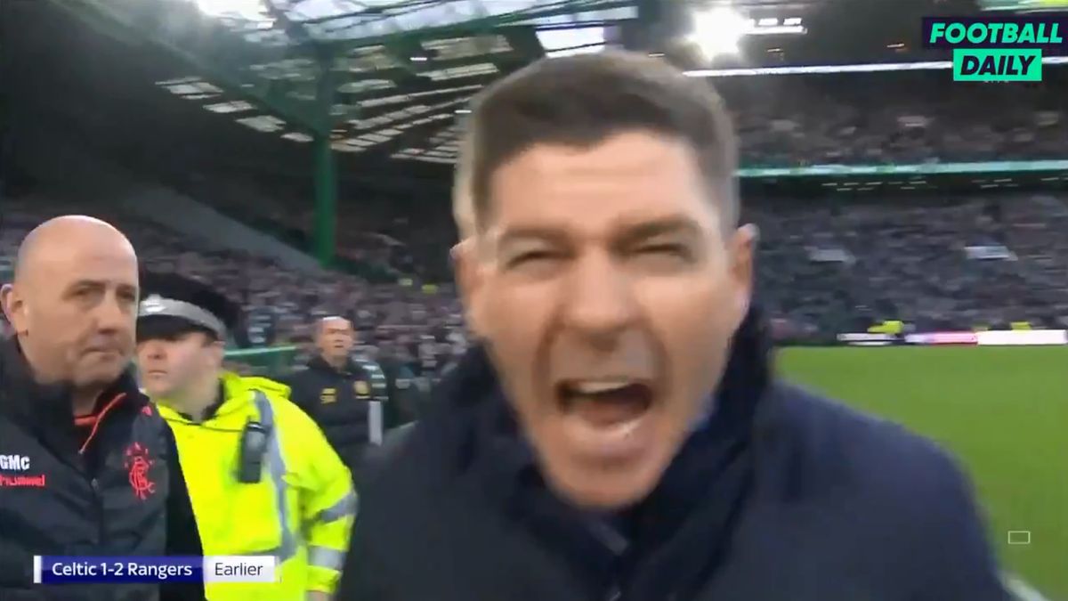 Steven Gerrard po zwycięstwie w derbach Glasgow