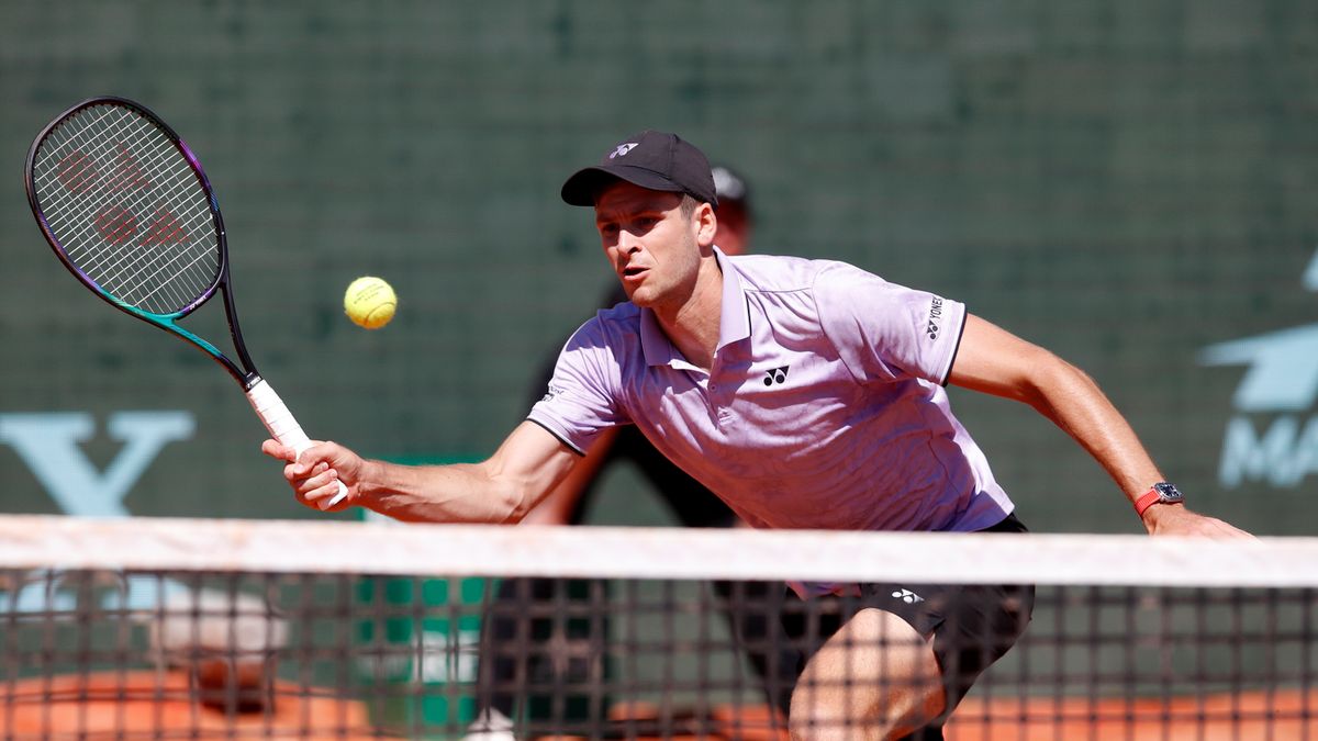 PAP/EPA / SEBASTIEN NOGIER / Na zdjęciu: Hubert Hurkacz