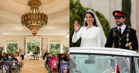 "Royal wedding" w Jordanii. Książę Hussein ożenił się z Rajwą Al Saif (ZDJĘCIA)