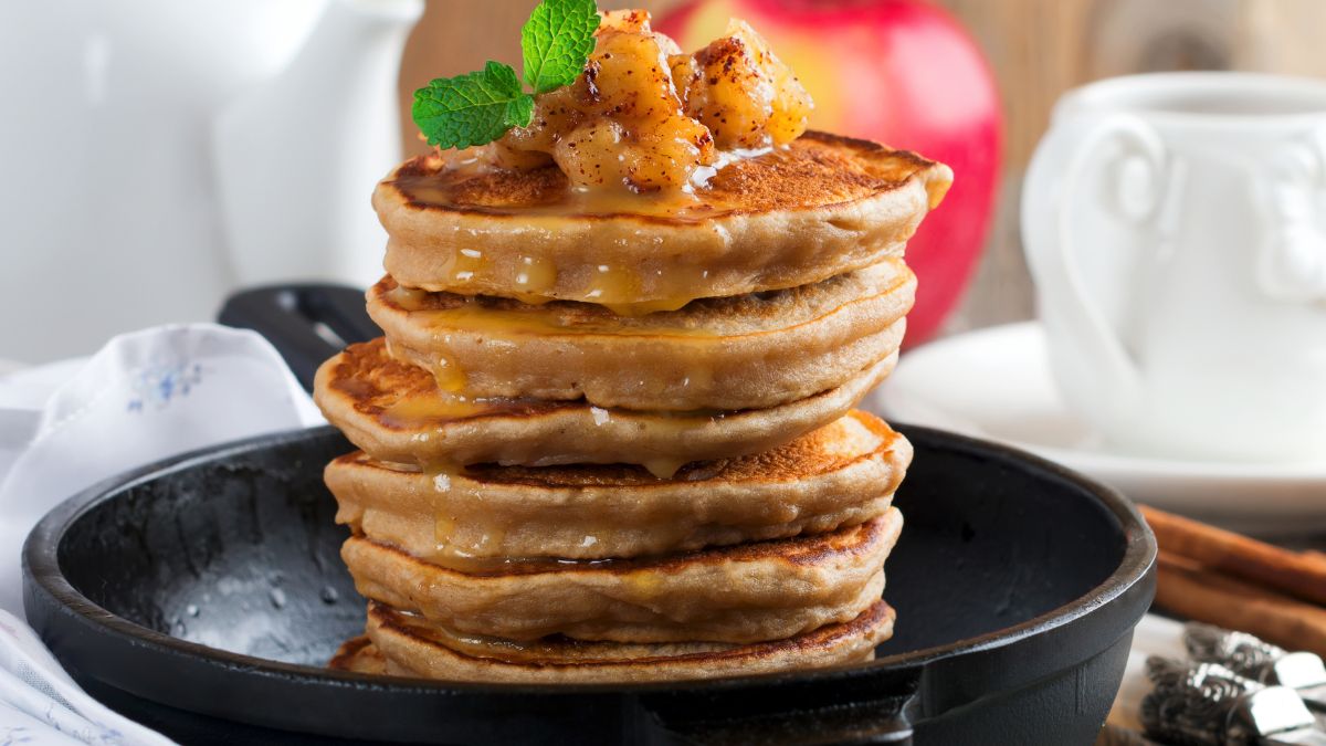 Pankejki o smaku cynamonek.