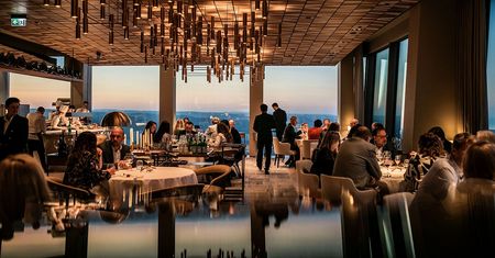 10 gwiazdek Michelin 140 metrów nad ziemią. Tak wygląda fine dining w Gdańsku