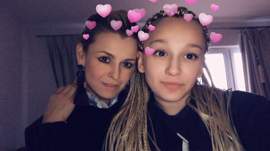 Marta Wiśniewska chwali się swoją córką