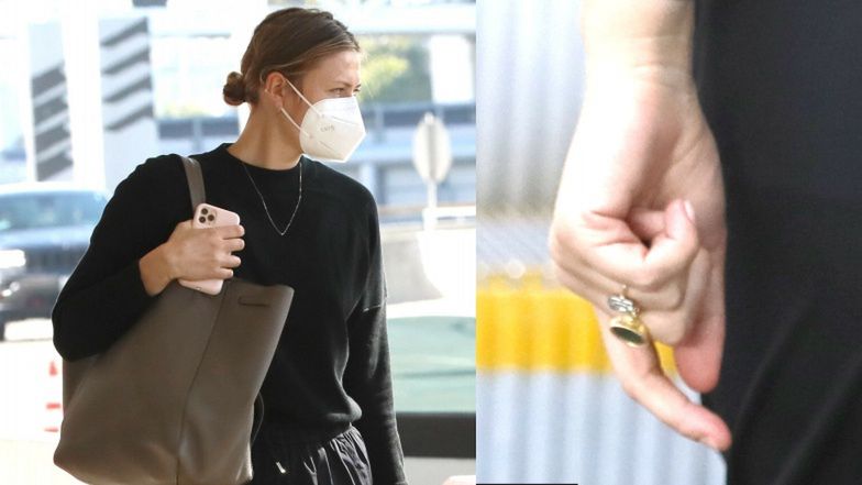 Maria Szarapowa z dużym pierścionkiem zaręczynowym