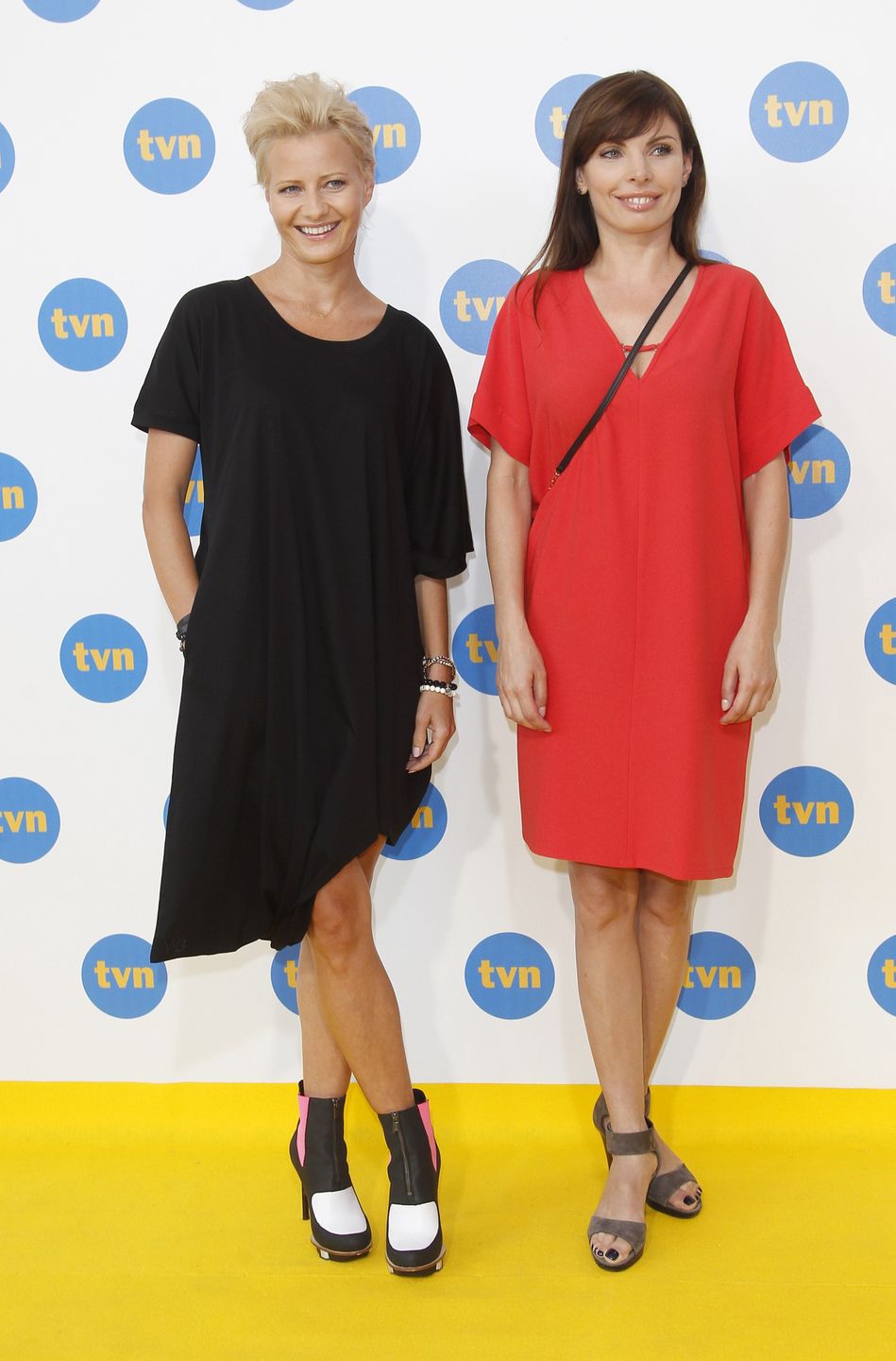 Małgorzata Kożuchowska i Agnieszka Dygant w 2013 roku