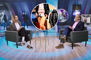 Komentator "Szkła kontaktowego" w niecodziennym wydaniu. "Wystąpił bez spodni"