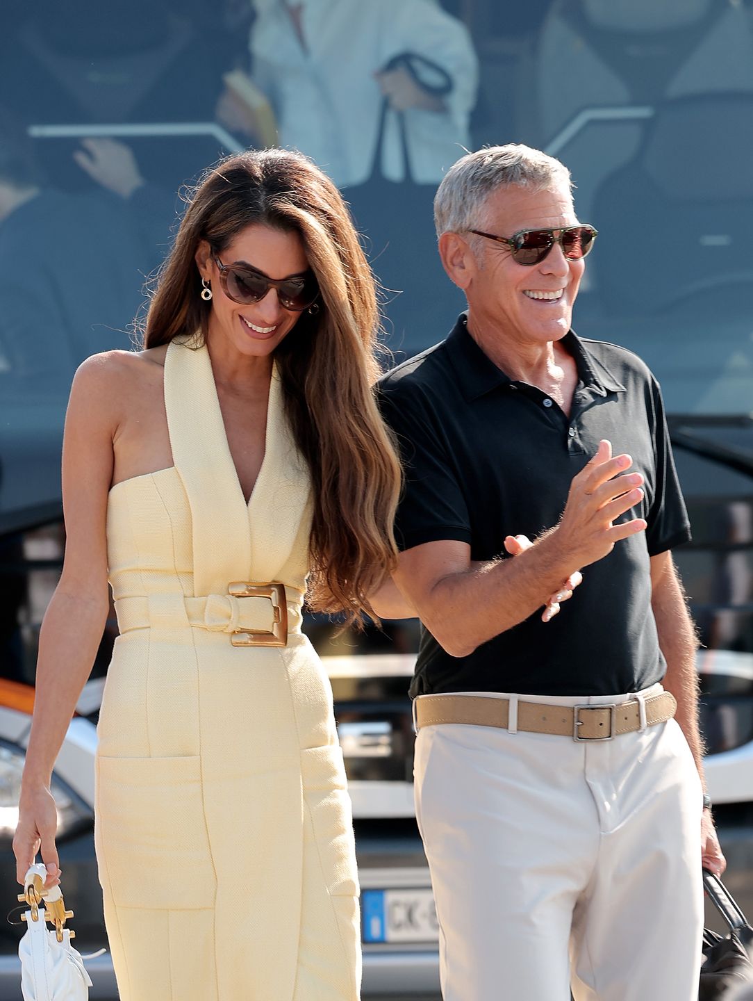 Amal i George Clooneyowie zameldowali się w Wenecji