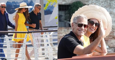George Clooney i młodsza od niego o 17 lat Amal przyciągają spojrzenia we Włoszech. Stylowa z nich para? (ZDJĘCIA)