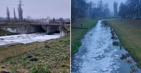 Piana na rzece Bystrzyca wywołała alarm wśród mieszkańców