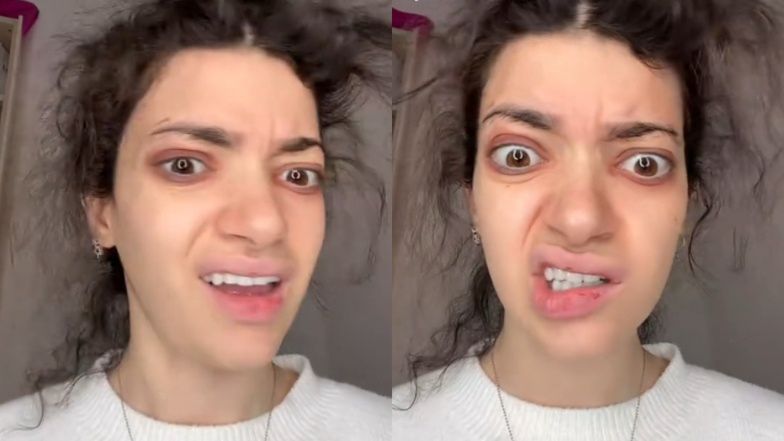 TikToker showed how she changes after applying makeup. She looks like a completely DIFFERENT person