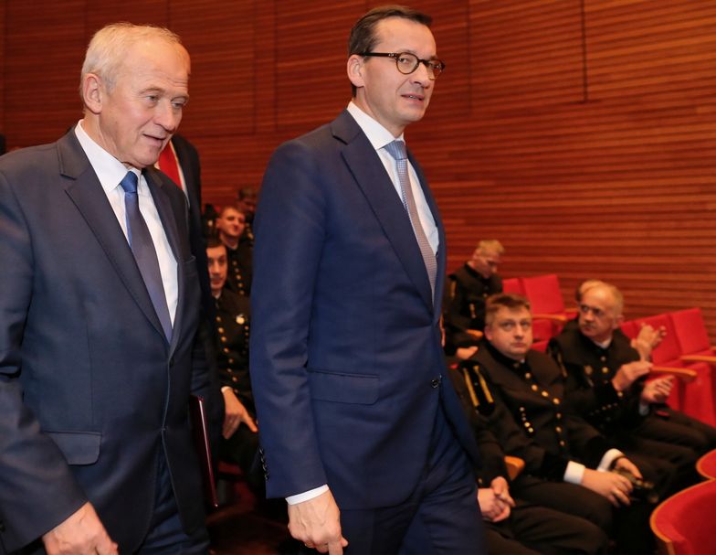 - Dziękuję wszystkim górnikom i pracownikom, którzy pomagają na powierzchni, za wasz trud, wysiłek budowania silnej, nowoczesnej, innowacyjnej Polski - powiedział premier Mateusz Morawiecki.