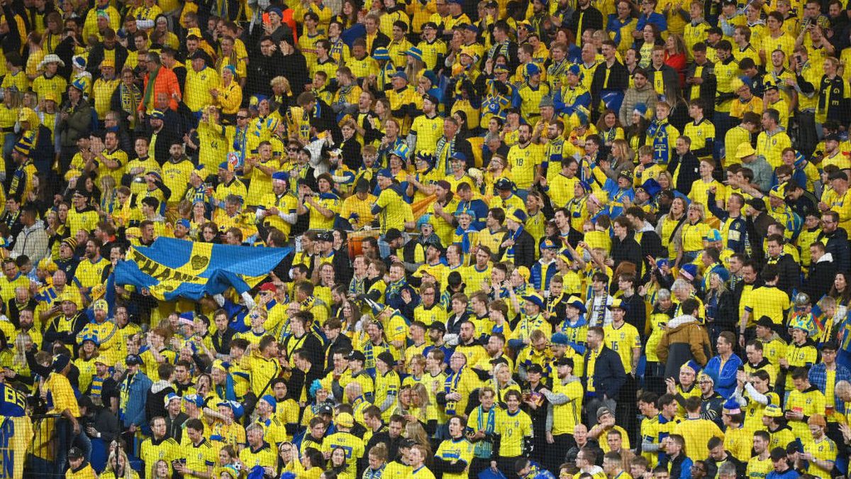 Zdjęcie okładkowe artykułu: Getty Images / David Lidstrom / Na zdjęciu: kibice reprezentacji Szwecji