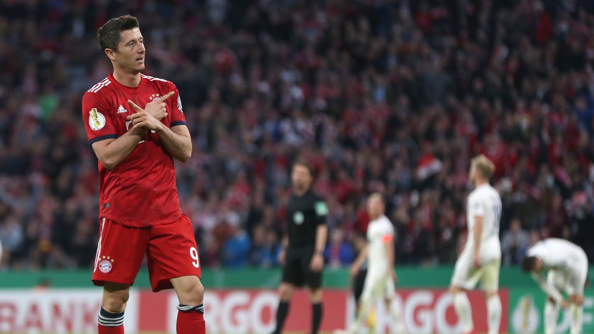 Zdjęcie okładkowe artykułu: Getty Images / Alexander Hassenstein / Na zdjęciu: Robert Lewandowski po strzeleniu gola