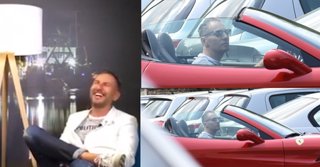 Gojdź: "Rok temu przechodziłem obok salonu Ferrari, wszedłem w podartych dżinsach!"