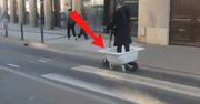 Sceny we Wrocławiu. To nie wytwór AI. Spójrzcie, co wiózł