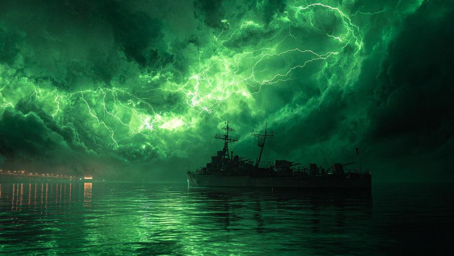 USS Eldridge (grafika AI)